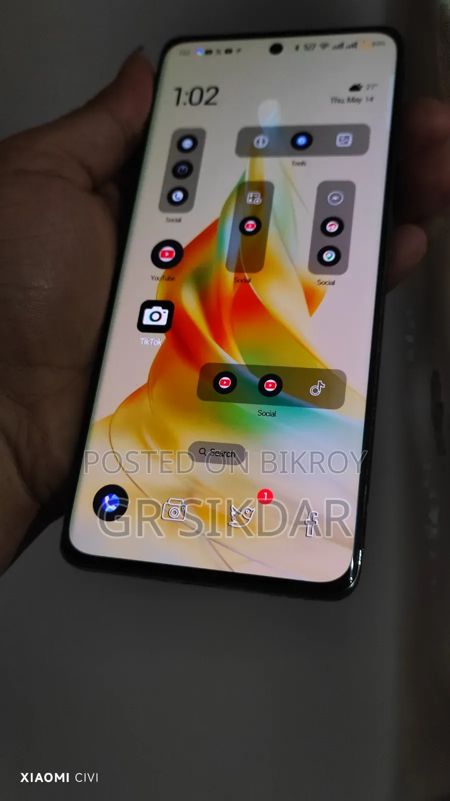 Oppo Reno8 T 5G 128 GB Rose Gold