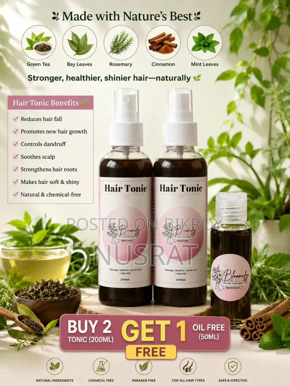 Organic Hair Tonic