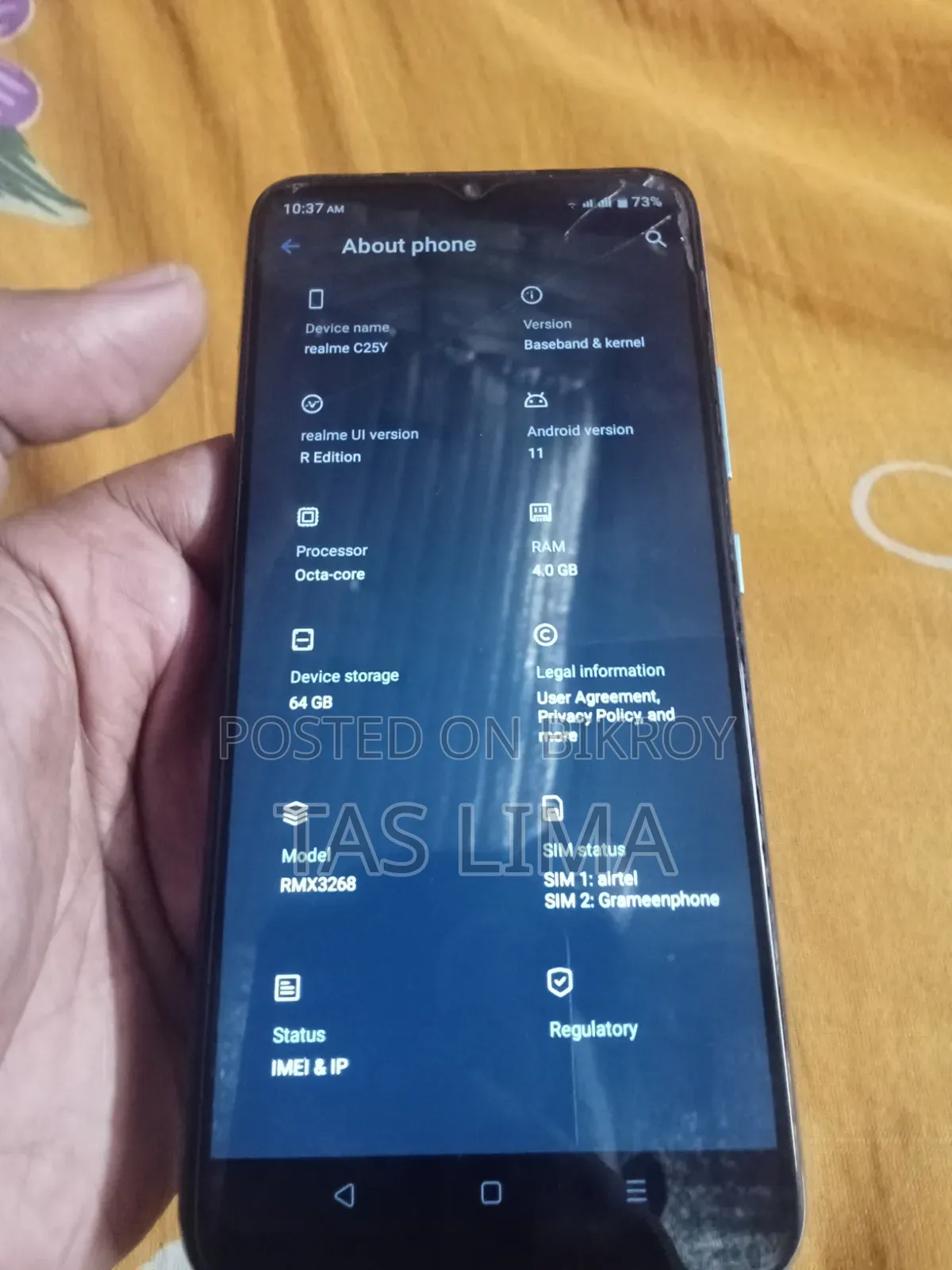 Realme C25Y 64 GB Blue