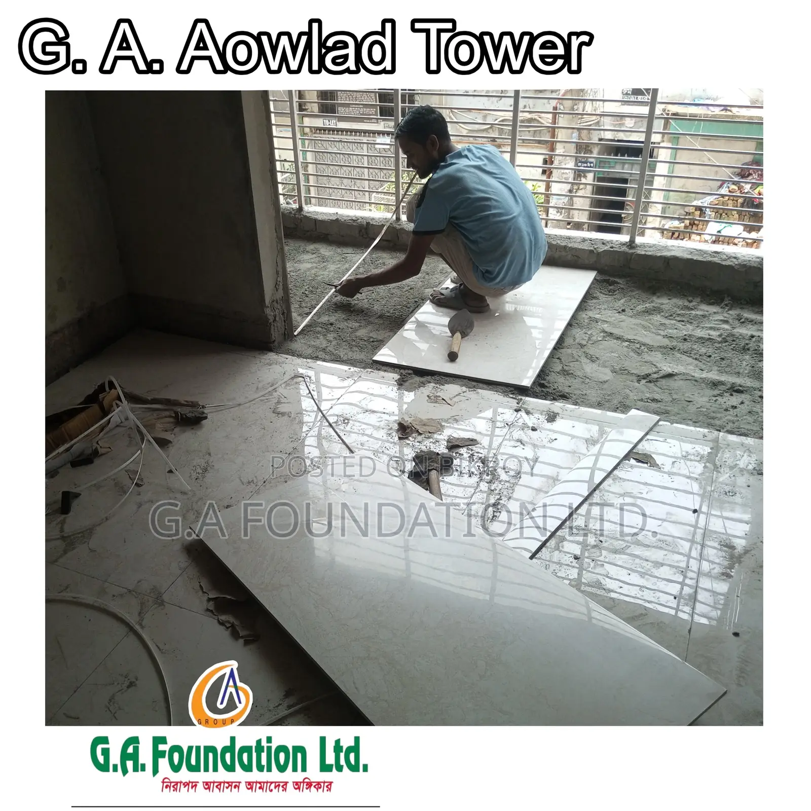 3bdrm Apartment in G. A. Aowlad Tower, Mirpur for Sale