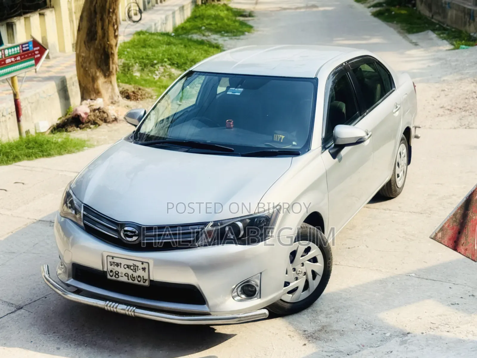 Toyota Axio 1.5 G 2WD 2012 Silver