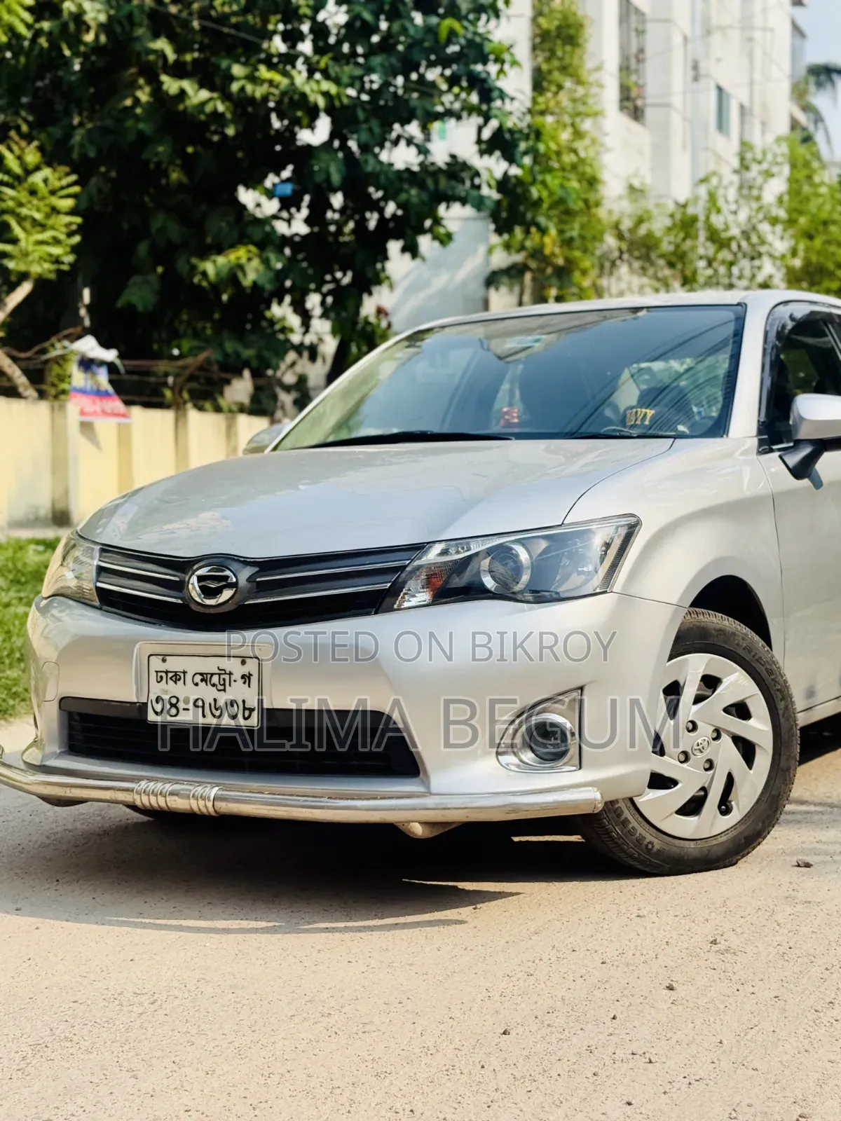 Toyota Axio 1.5 G 2WD 2012 Silver