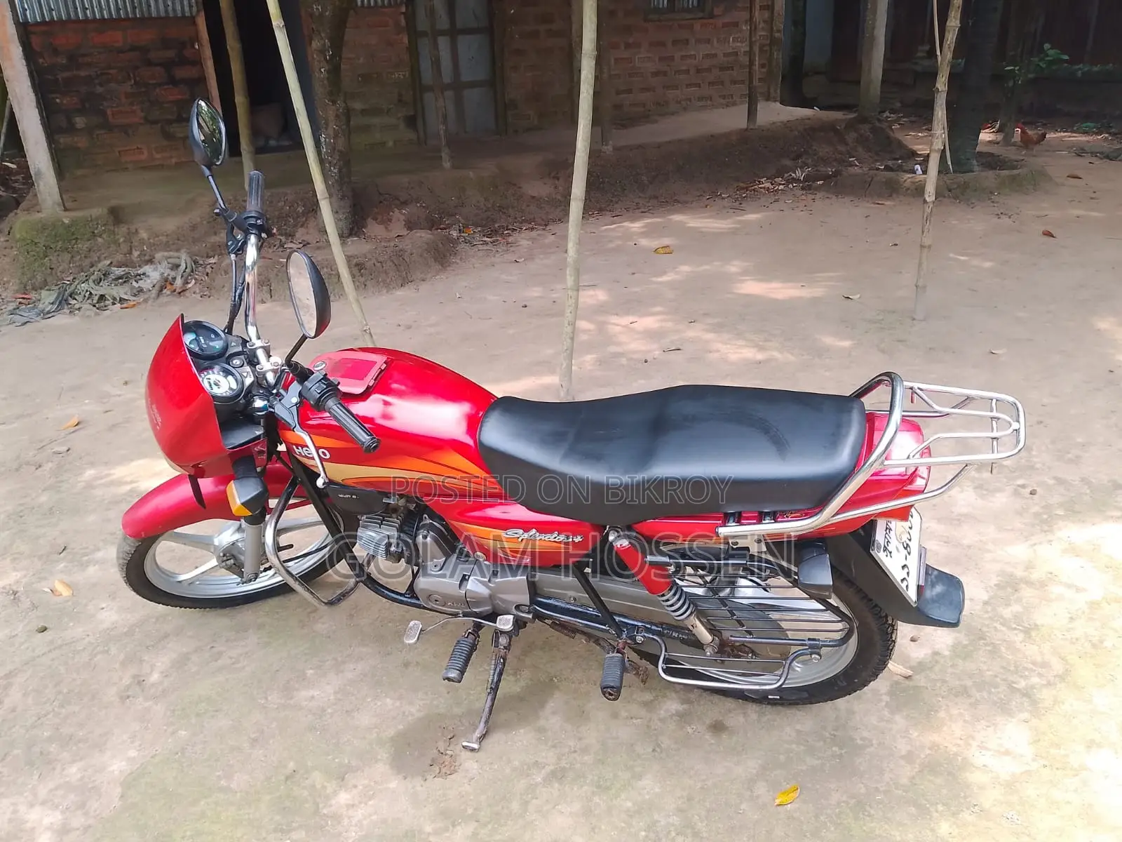 Hero Splendor Plus 2021 Red