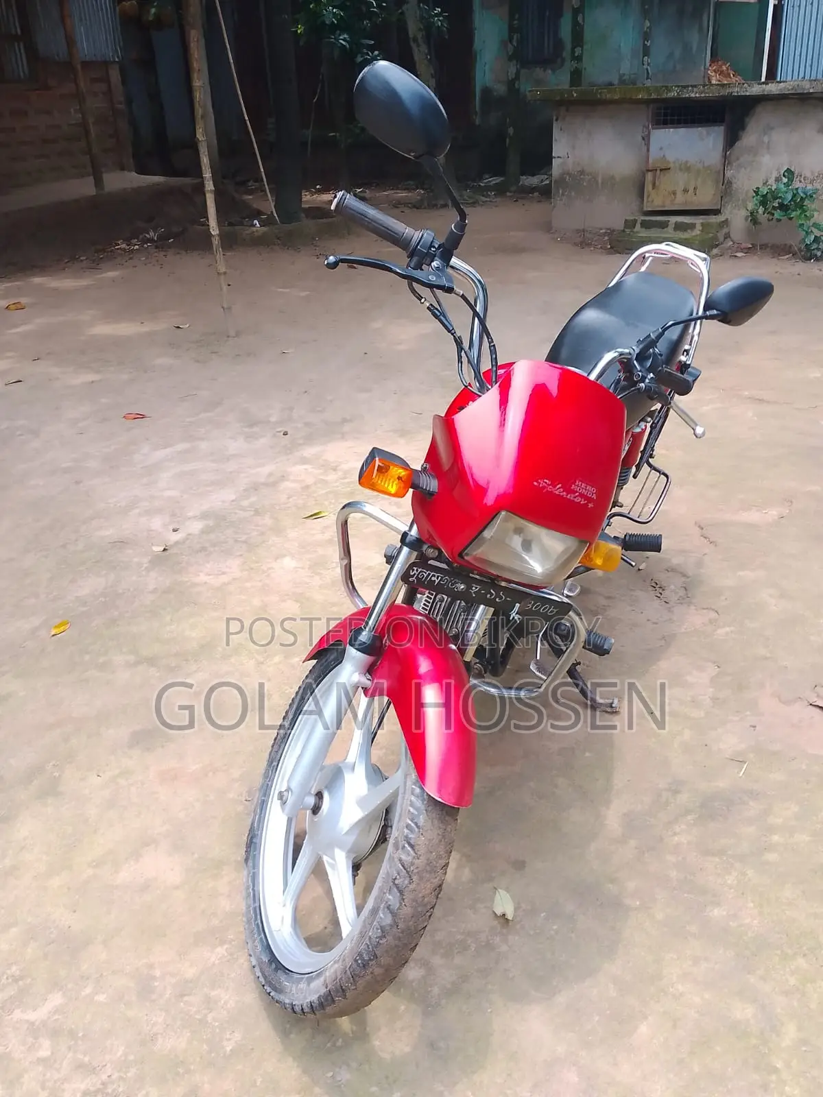 Hero Splendor Plus 2021 Red