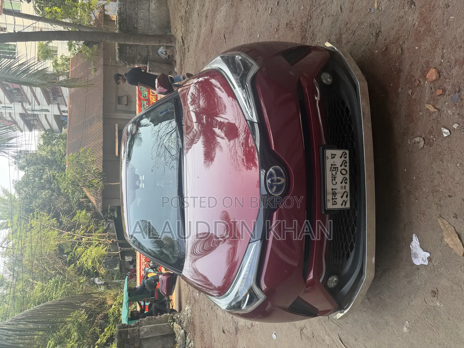Toyota C-Hr 2017 Maroon