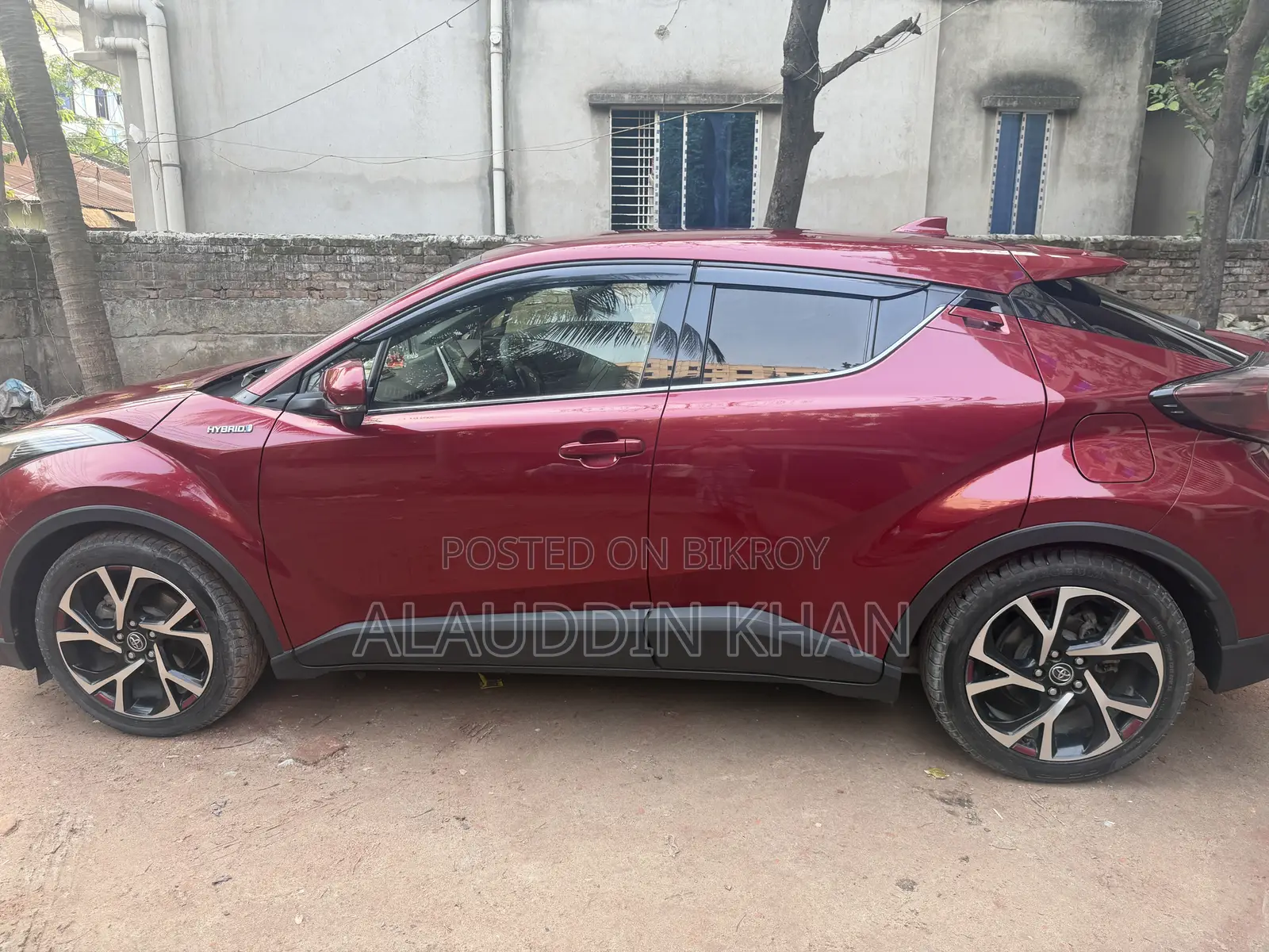 Toyota C-Hr 2017 Maroon