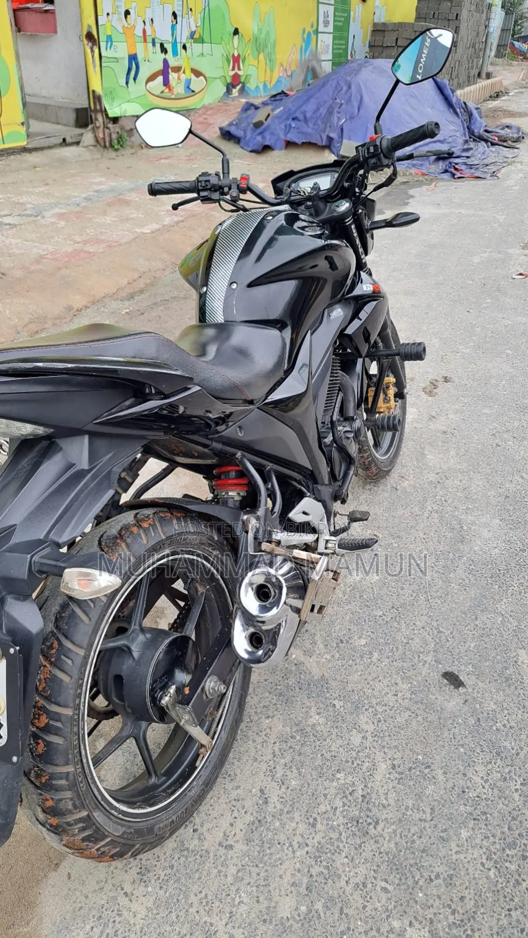 Suzuki Gixxer Monotone 2019 Black