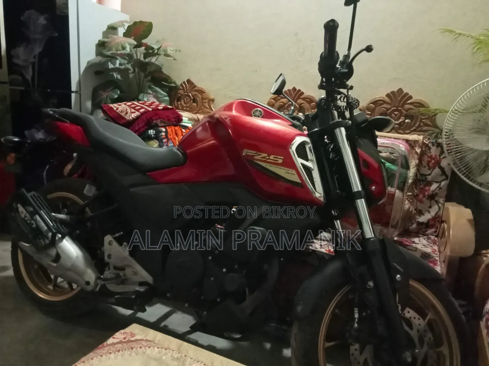 Yamaha FZ 2024 Red