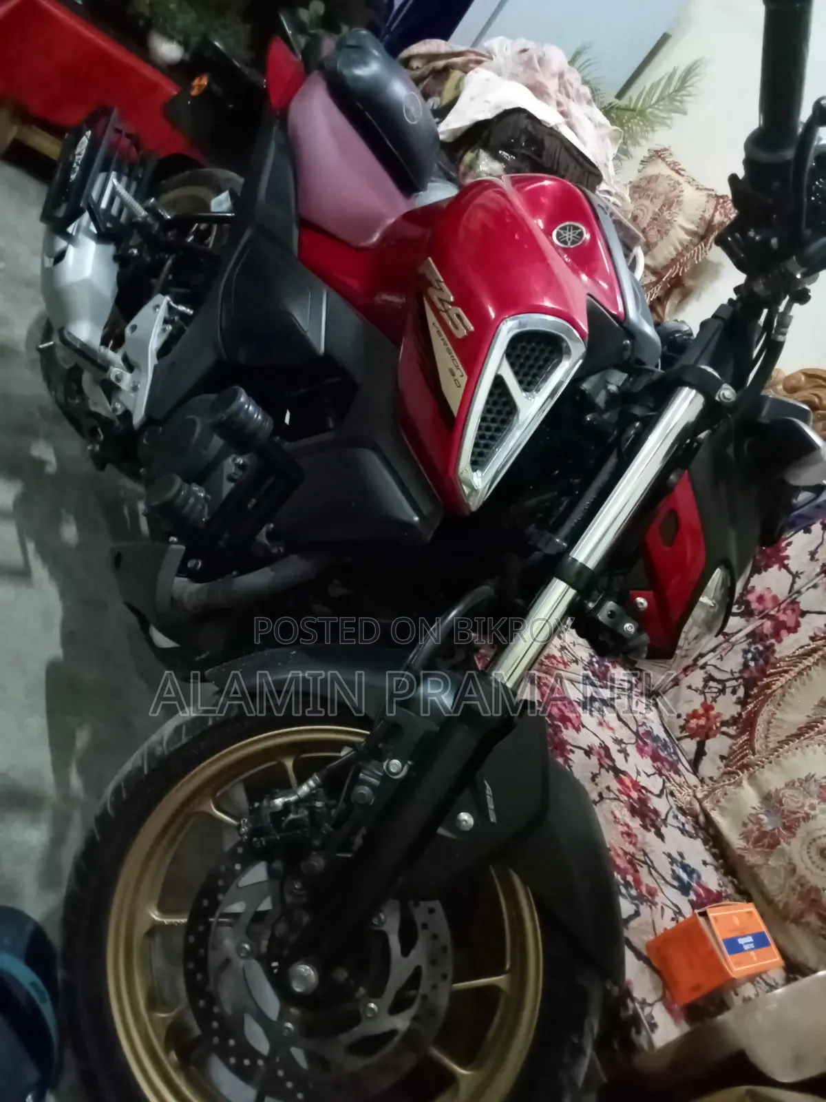 Yamaha FZ 2024 Red