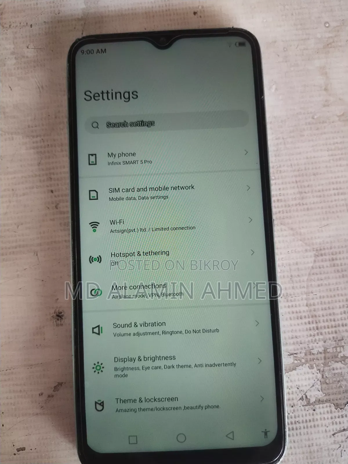 Infinix Smart 5 32 GB Green