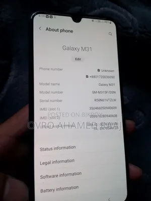 Samsung Galaxy M31 128 GB Blue