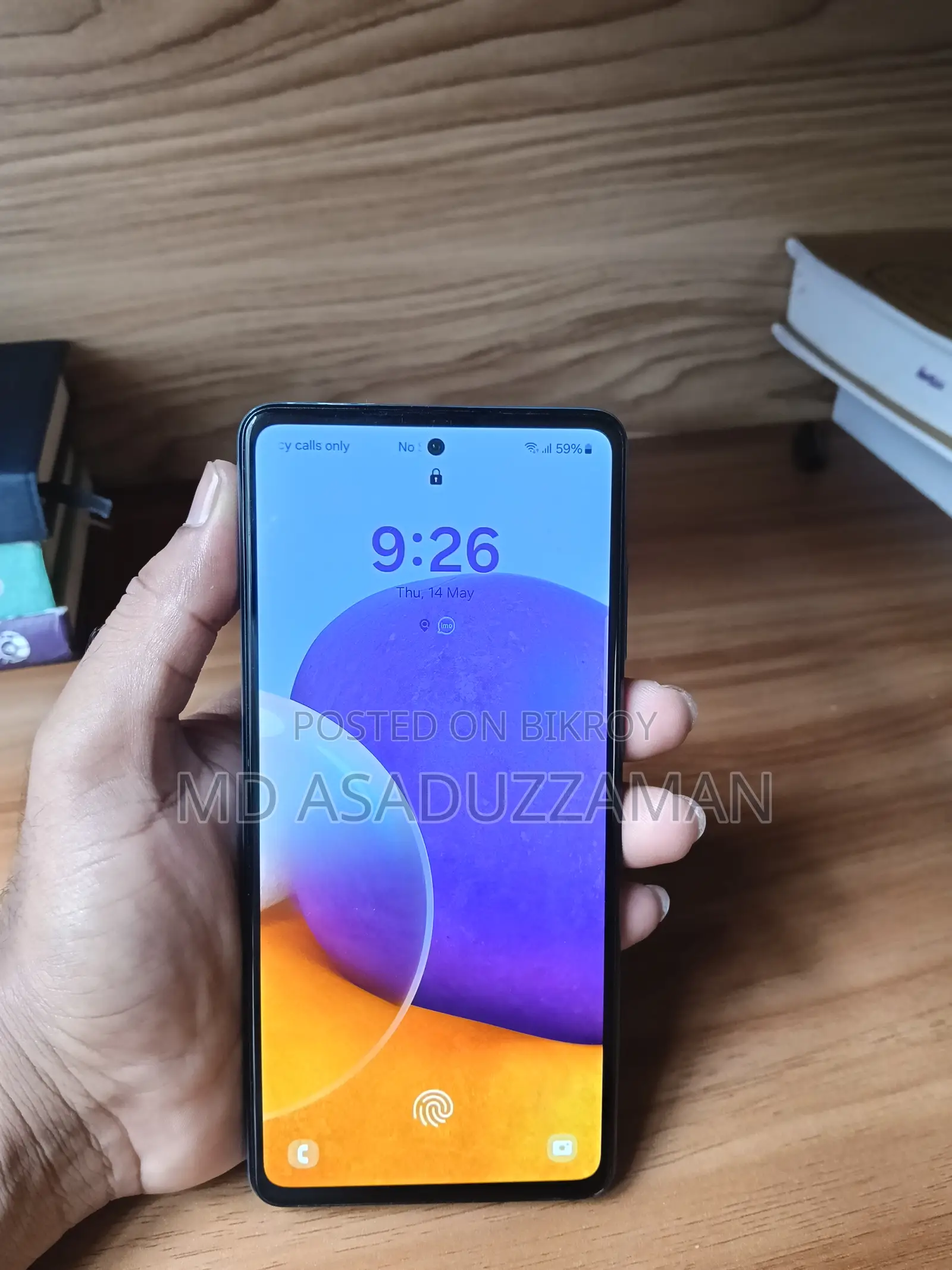 Samsung Galaxy A72 256 GB Blue