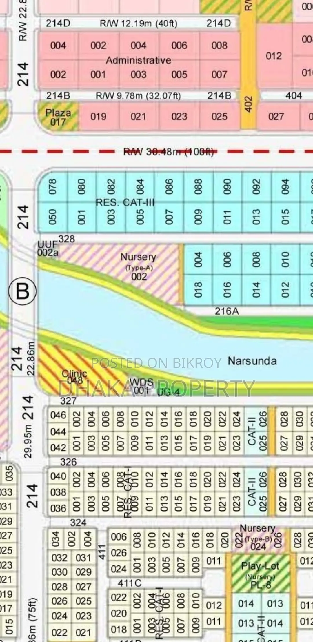 Lake-Facing 3 Katha Plot for Sale in Sector-9
