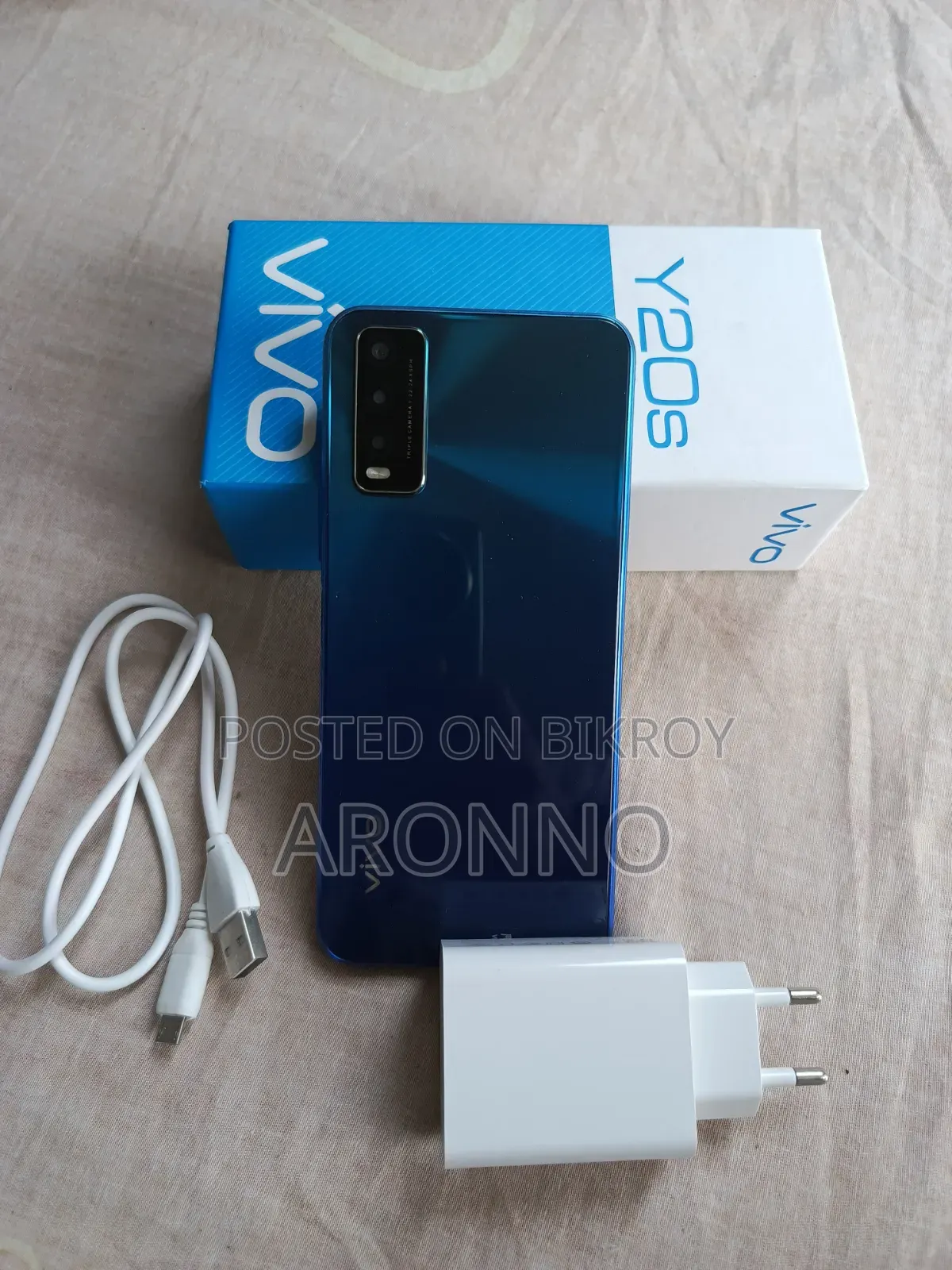 New Vivo Y20S 128 GB Blue
