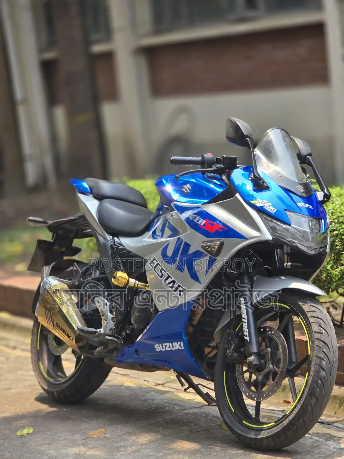 Suzuki Gixxer SF FI 2020 Blue