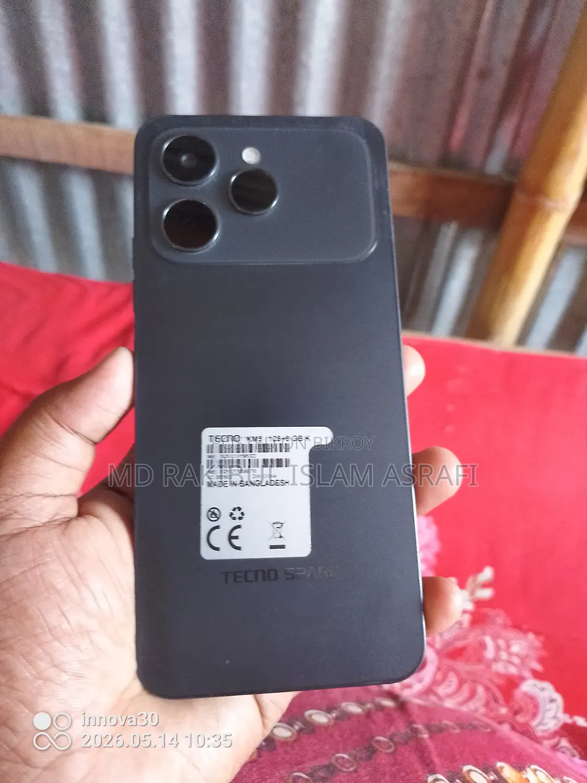 Tecno Spark 40 128 GB Black