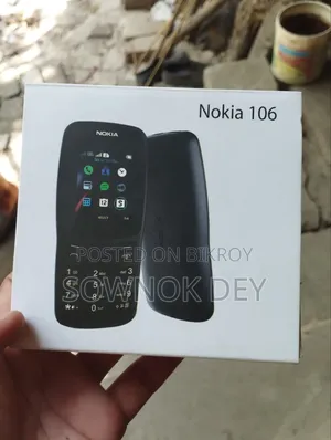 New Nokia 106 Black