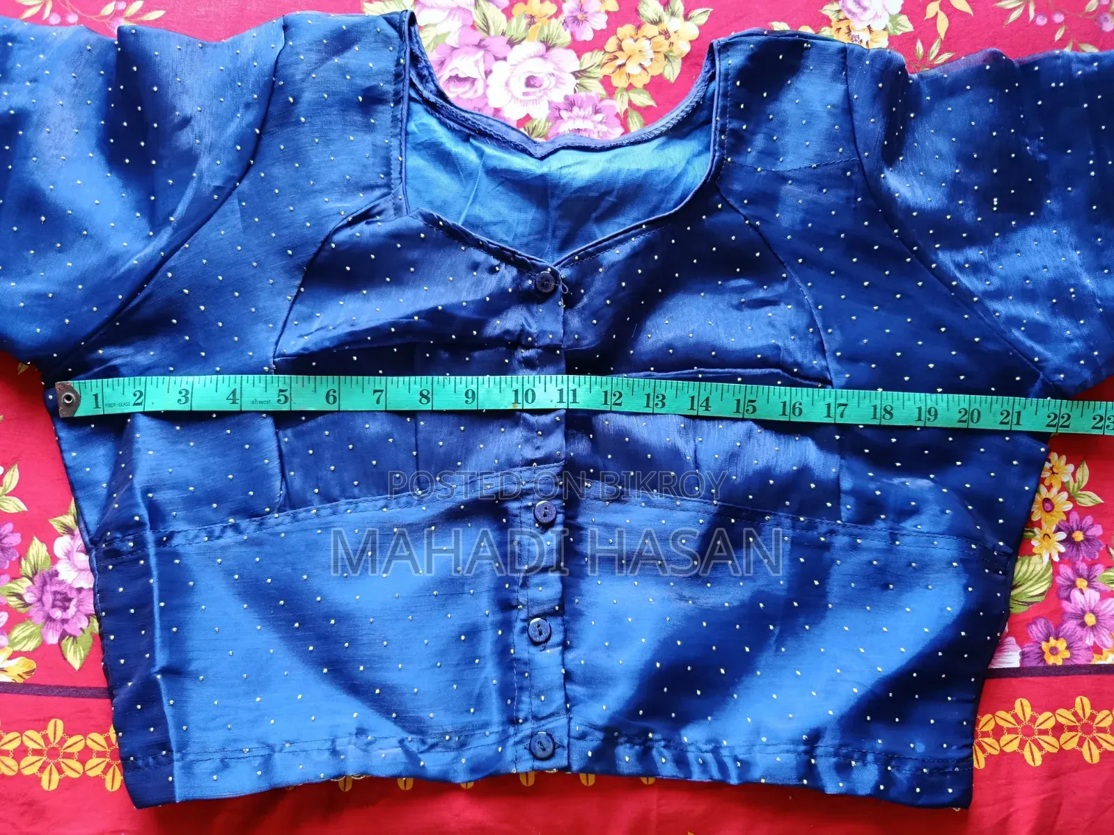 Blue or Navy Blue Blouse