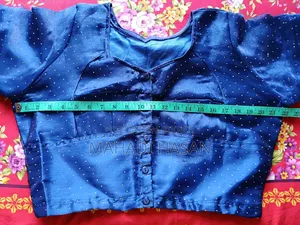 Blue or Navy Blue Blouse