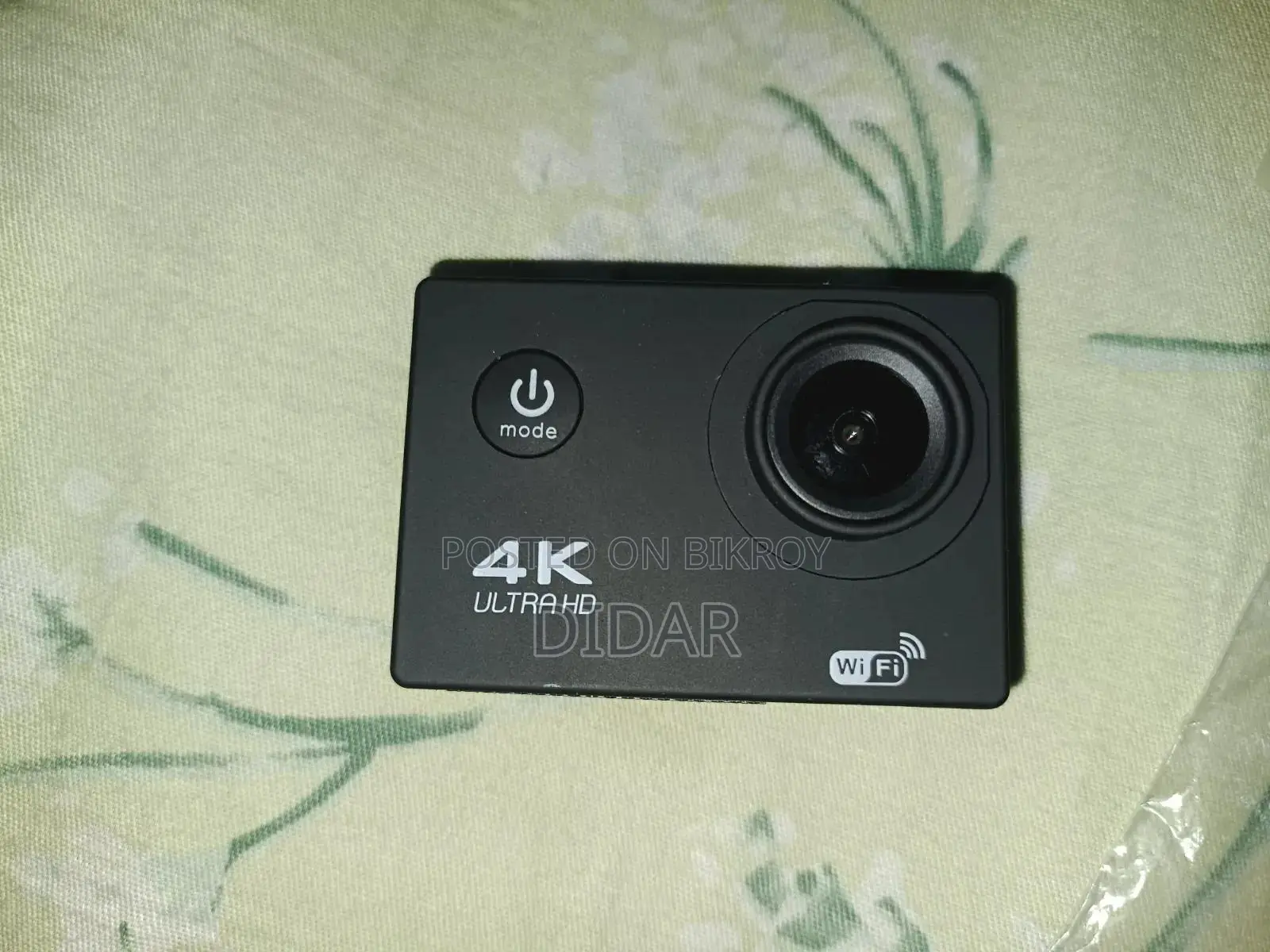 Ultra HD WiFi Action Camera With Waterproof Case Accessories