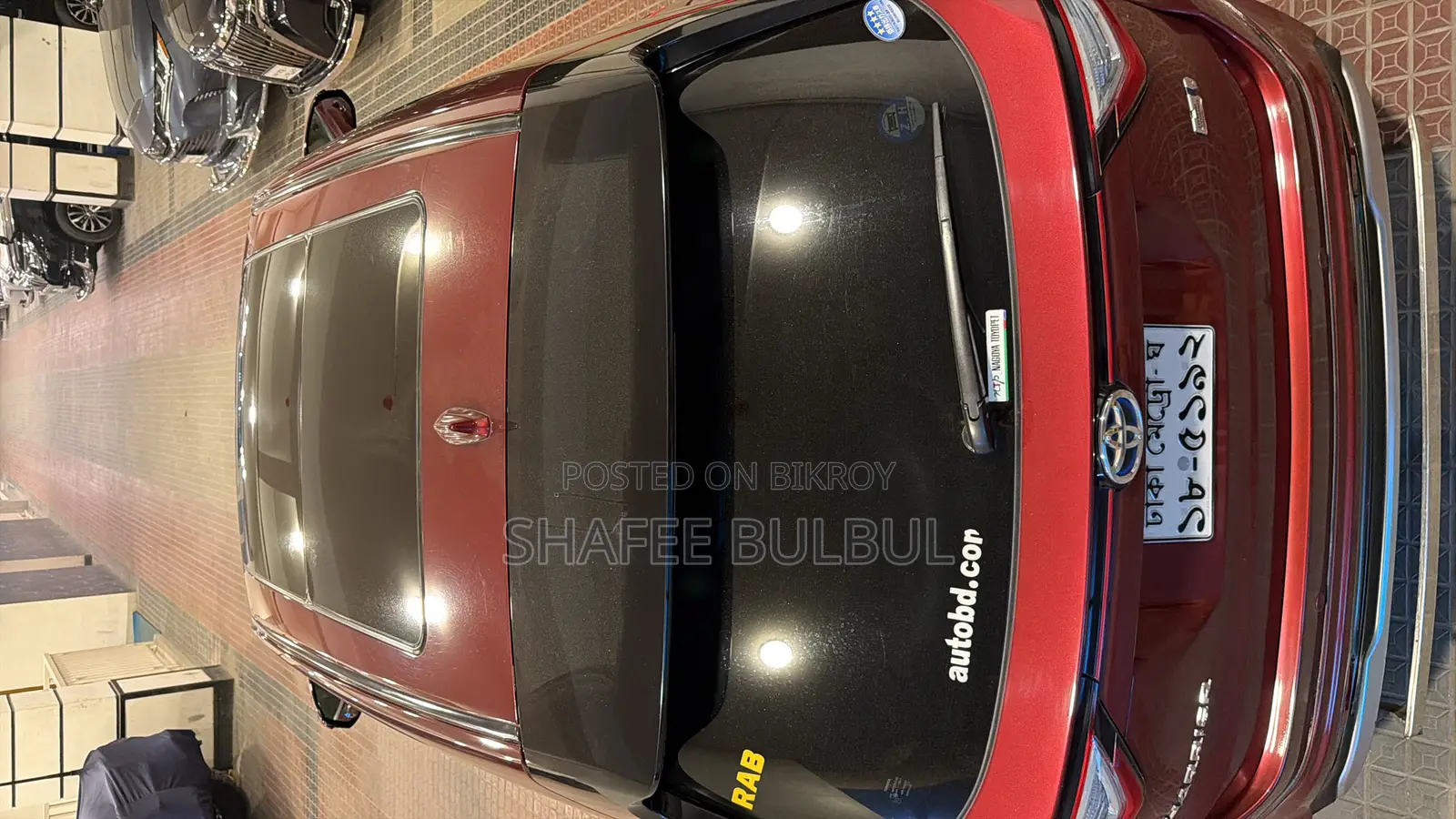 New Toyota Harrier 2.5 Hybrid 4WD 2017 Red