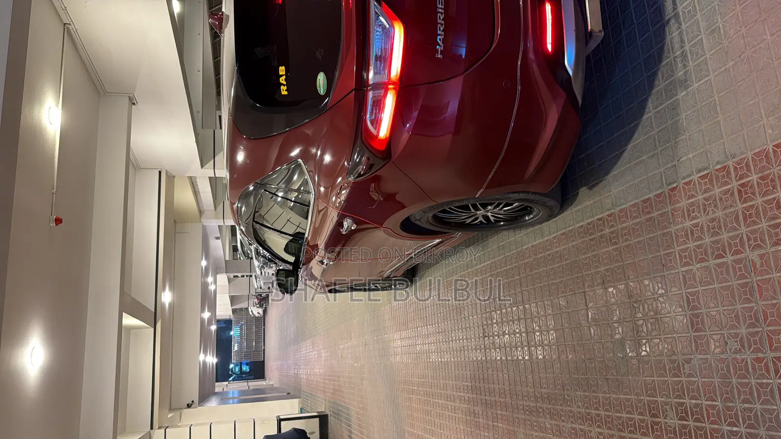 New Toyota Harrier 2.5 Hybrid 4WD 2017 Red