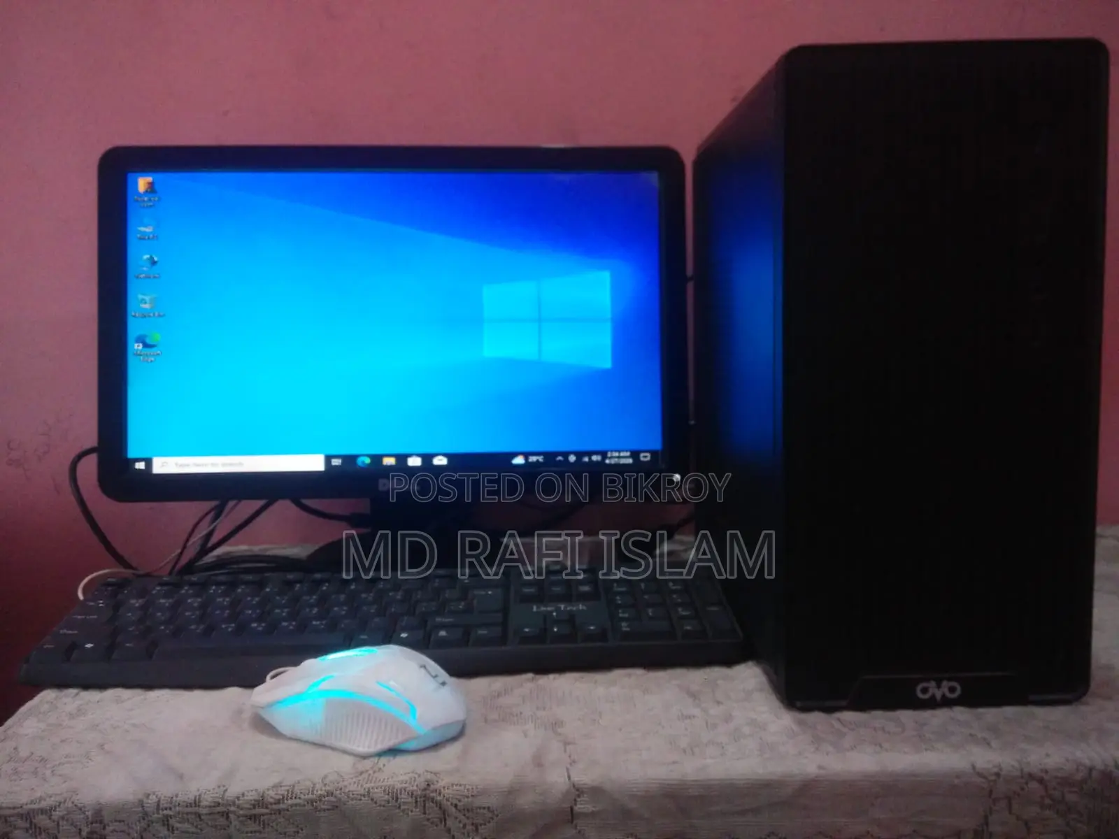 Desktop Computer Gigabyte GB-BACE-3000 8GB Intel Core i3 SSD 256GB
