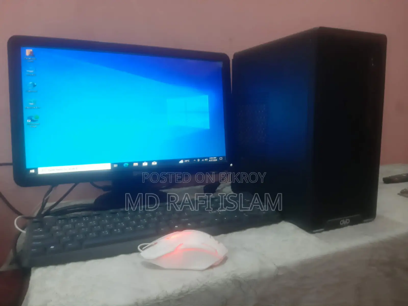 Desktop Computer Gigabyte GB-BACE-3000 8GB Intel Core i3 SSD 256GB