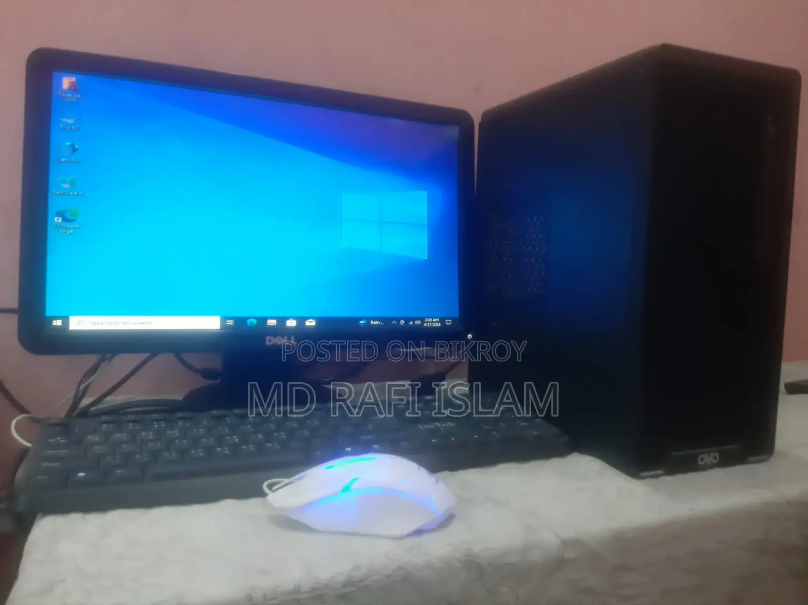 Desktop Computer Gigabyte GB-BACE-3000 8GB Intel Core i3 SSD 256GB
