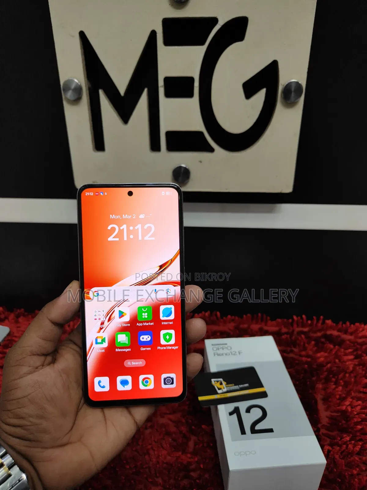Oppo Reno12 F 4G 256 GB Rose Gold