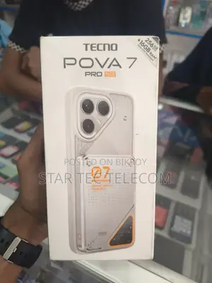 নতুন Tecno Pova 7 Pro 5G 256 GB ব্ল্যাক
