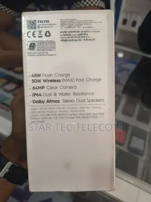 New Tecno Pova 7 Pro 5G 256 GB Black