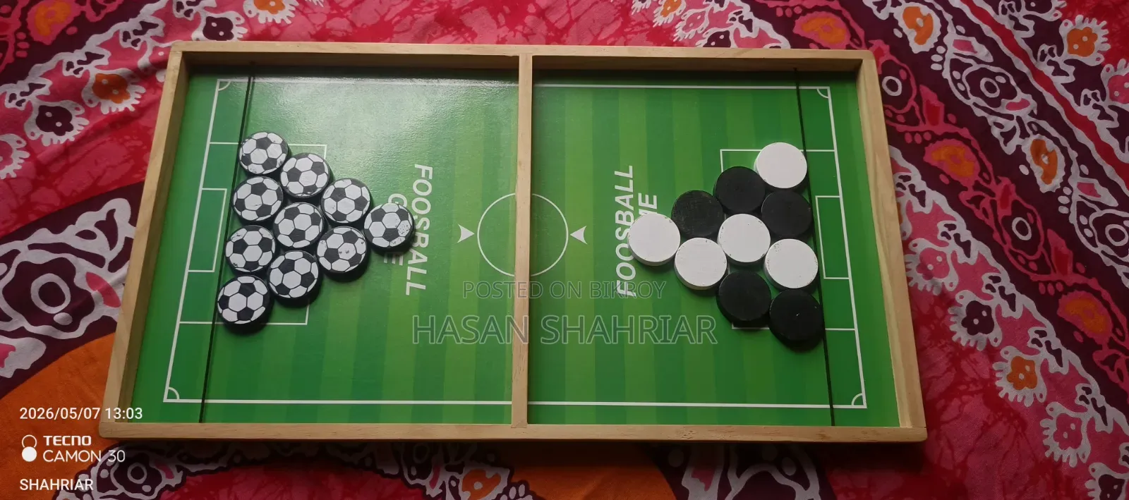ফুসবল এবং লুডু গেম বোর্ড