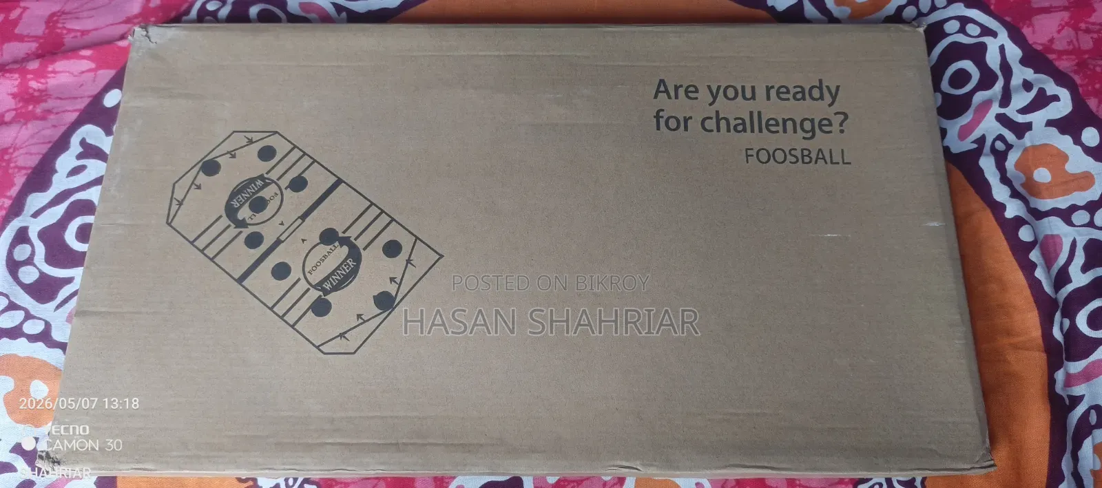 ফুসবল এবং লুডু গেম বোর্ড