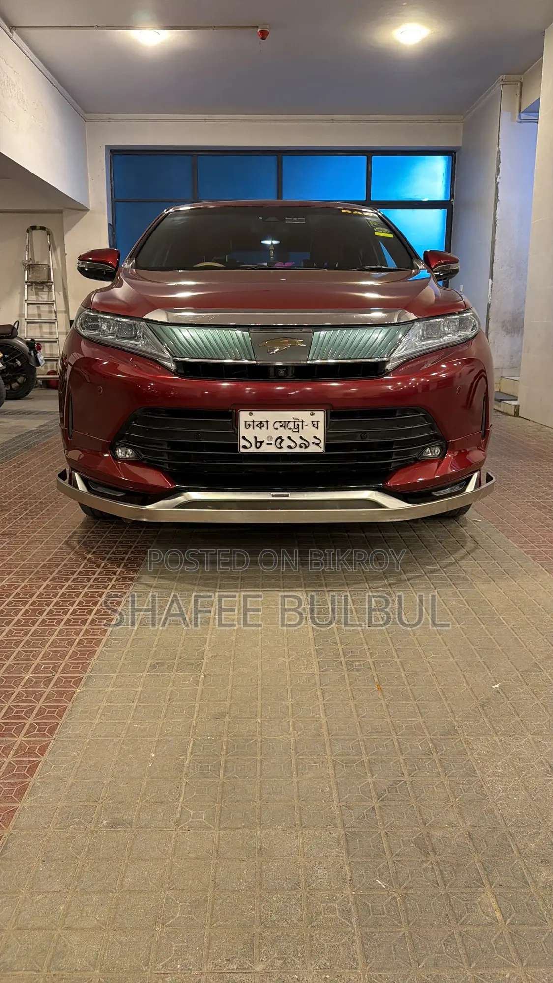 New Toyota Harrier 2.5 Hybrid 4WD 2017 Red