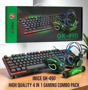 Imice Gk-490 4-in-1 Gaming Kit Combo