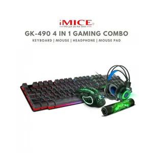 Imice Gk-490 4-in-1 Gaming Kit Combo