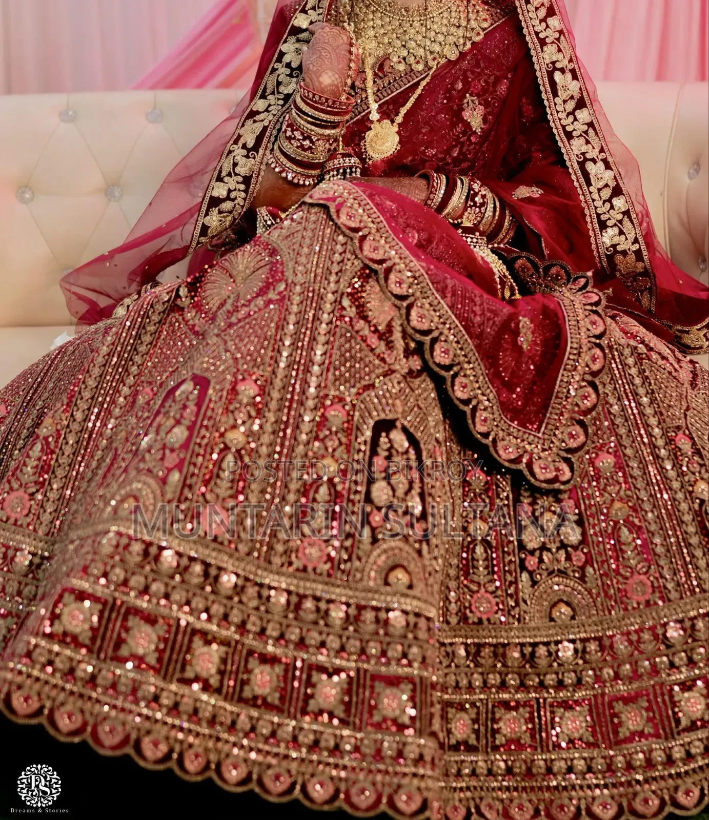Bridal Velvet Lehenga