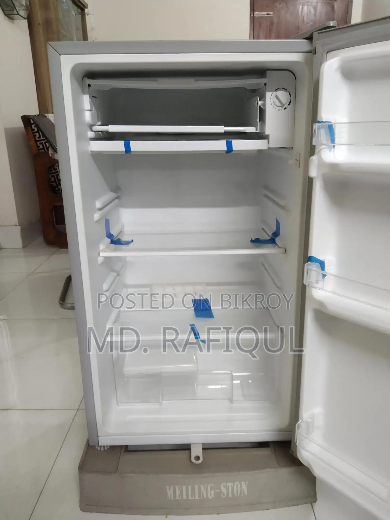 Milling Stone Mini Fridge with Italian Compressor.