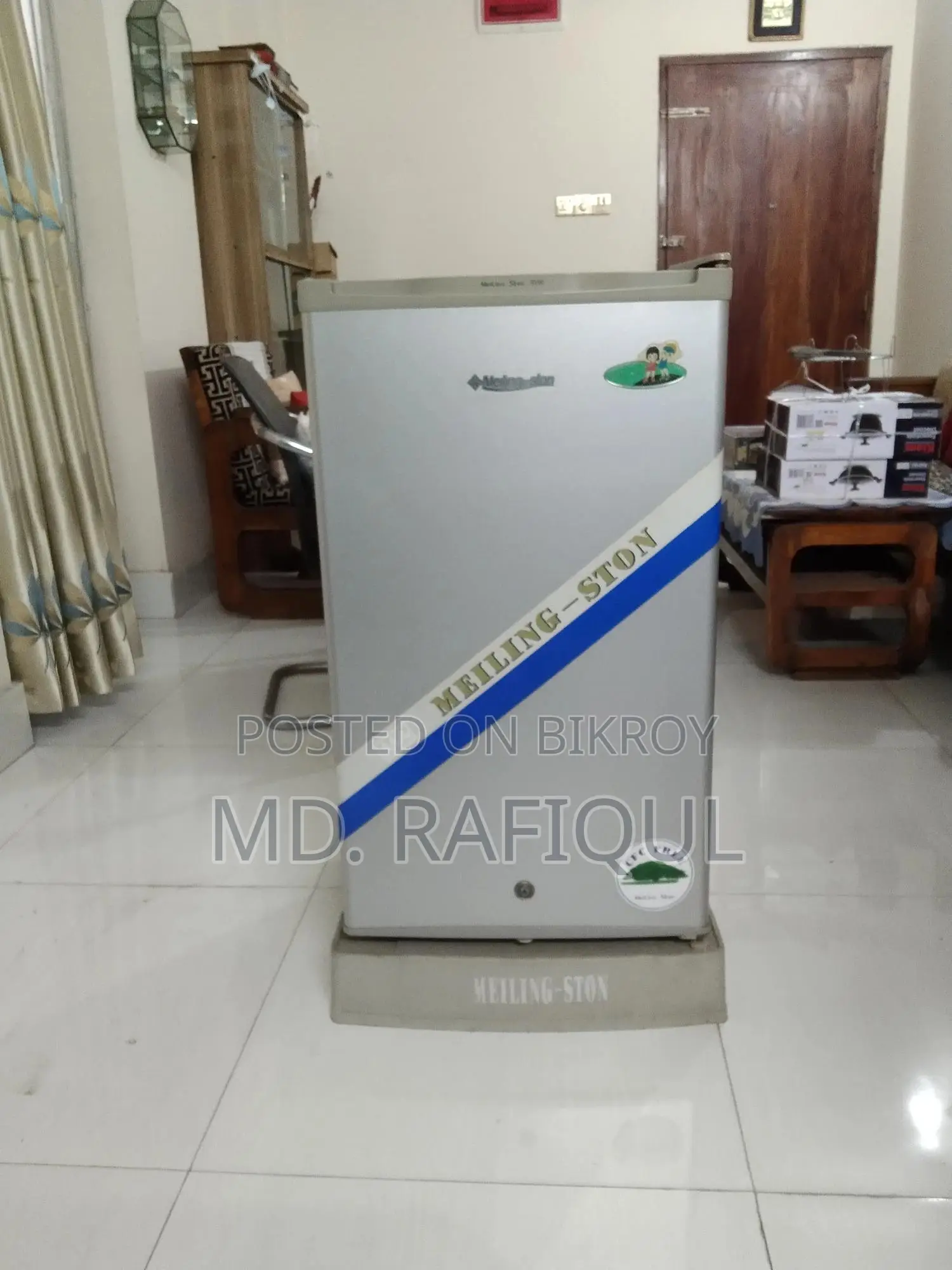 Milling Stone Mini Fridge with Italian Compressor.