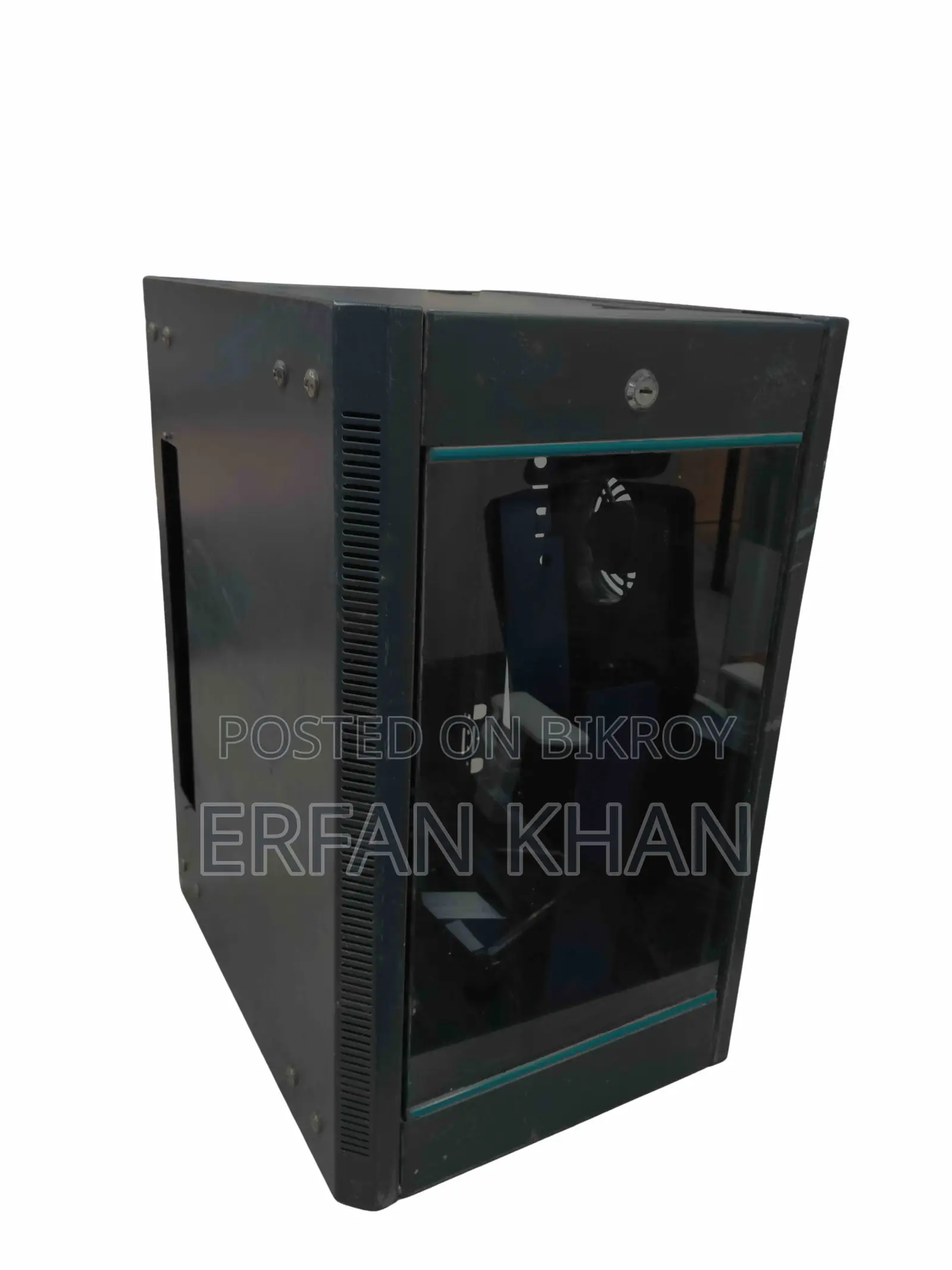 Wall Mount Cabinet Server Rack With Glass Door