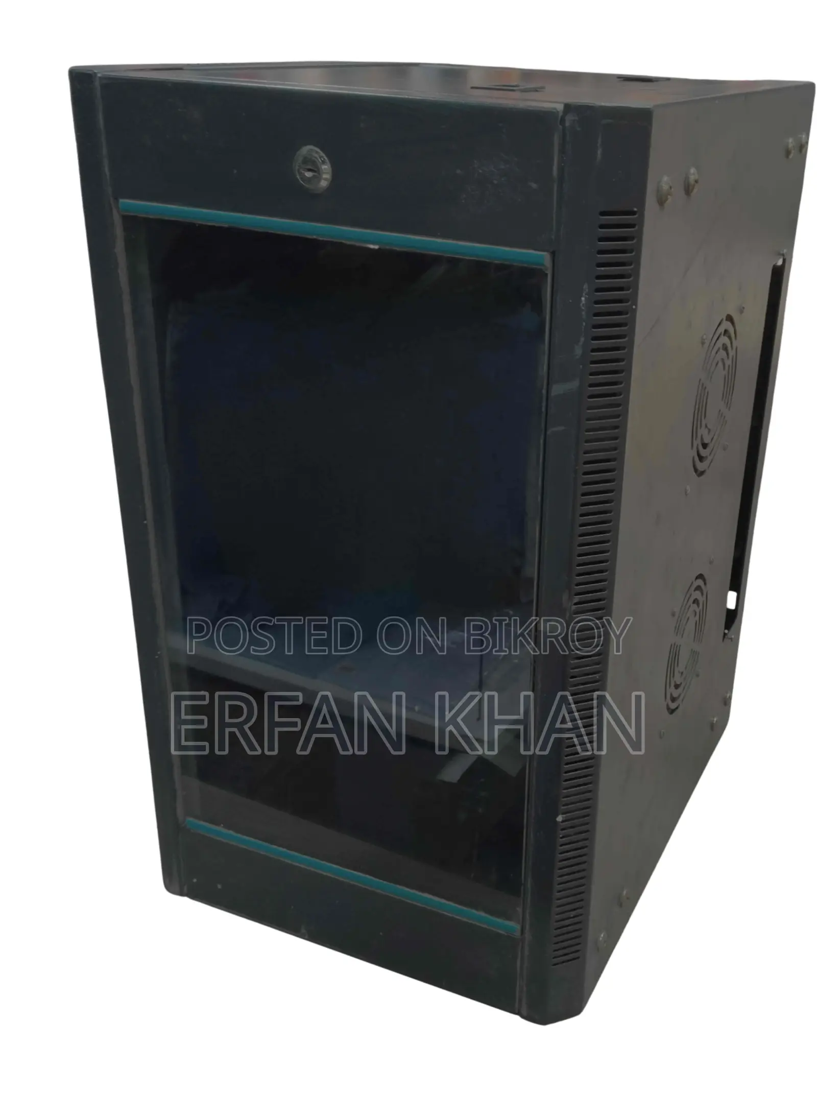 Wall Mount Cabinet Server Rack With Glass Door