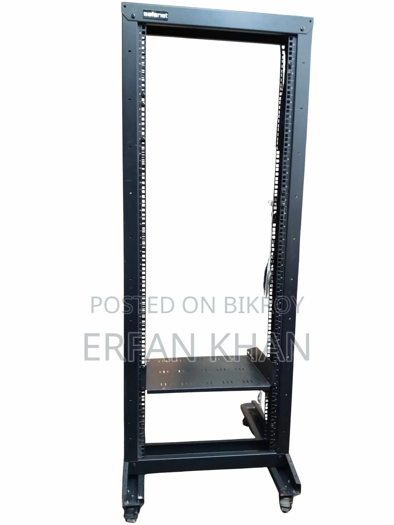 Safenet 32u 2 Open Frame Floor Standing Rack