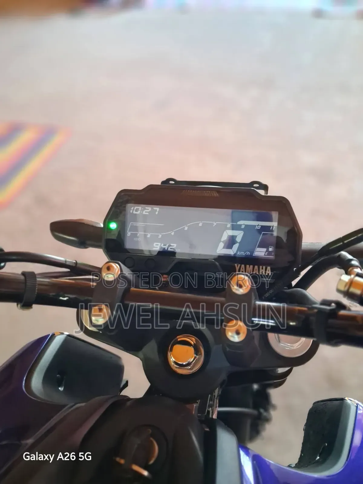 New Yamaha FZ 2026 Blue