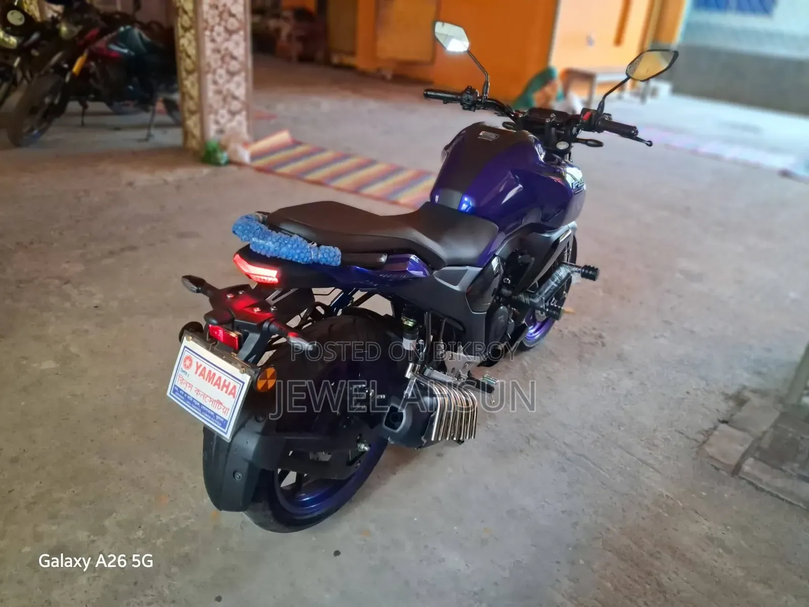 New Yamaha FZ 2026 Blue