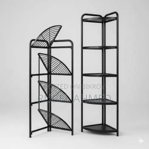 Carbon Steel Corner Shelf 5 Tier
