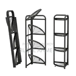 Carbon Steel Corner Shelf 5 Tier
