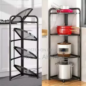 Carbon Steel Corner Shelf 5 Tier