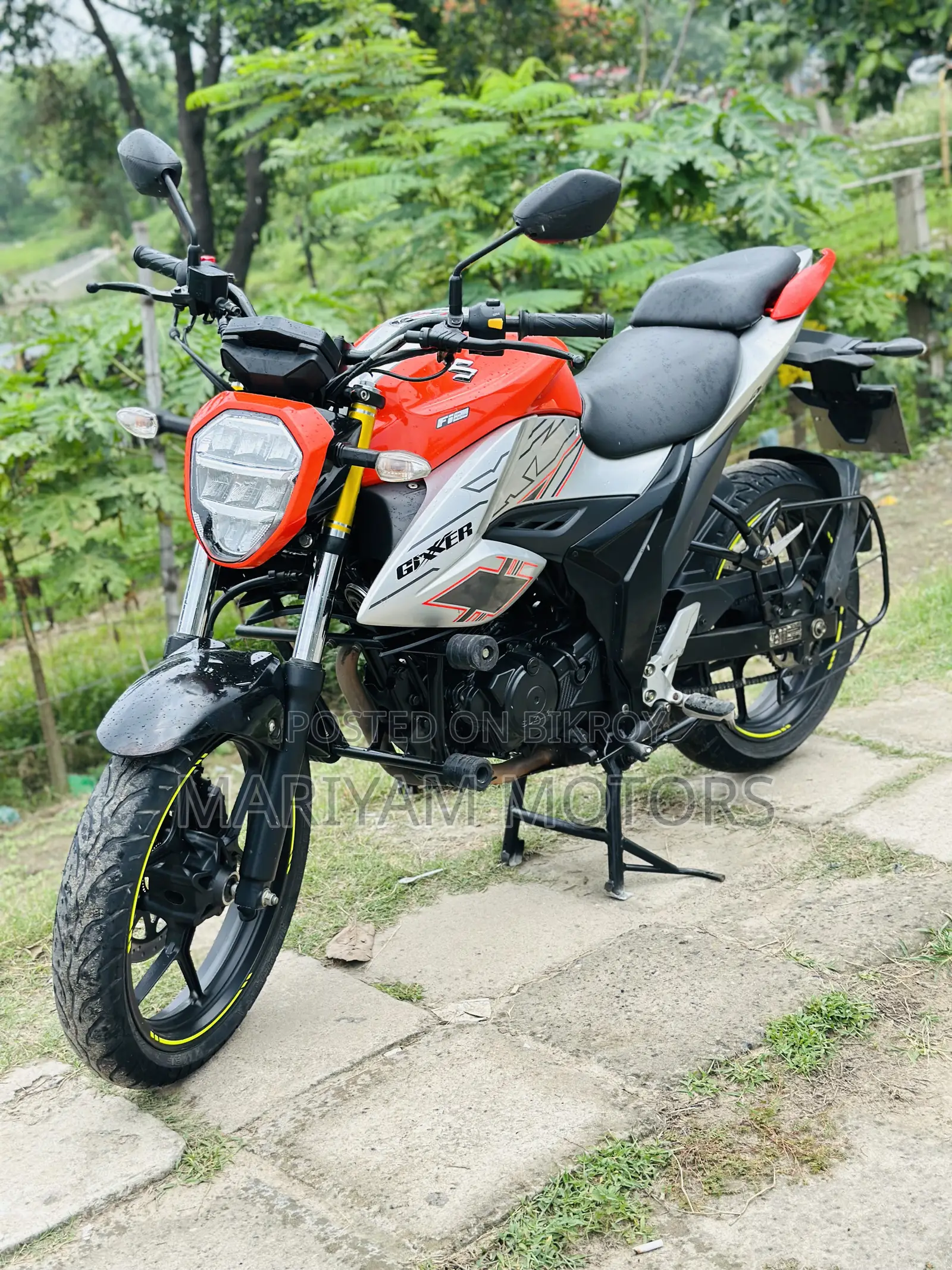 Suzuki Gixxer Fi ABS 2023 Orange