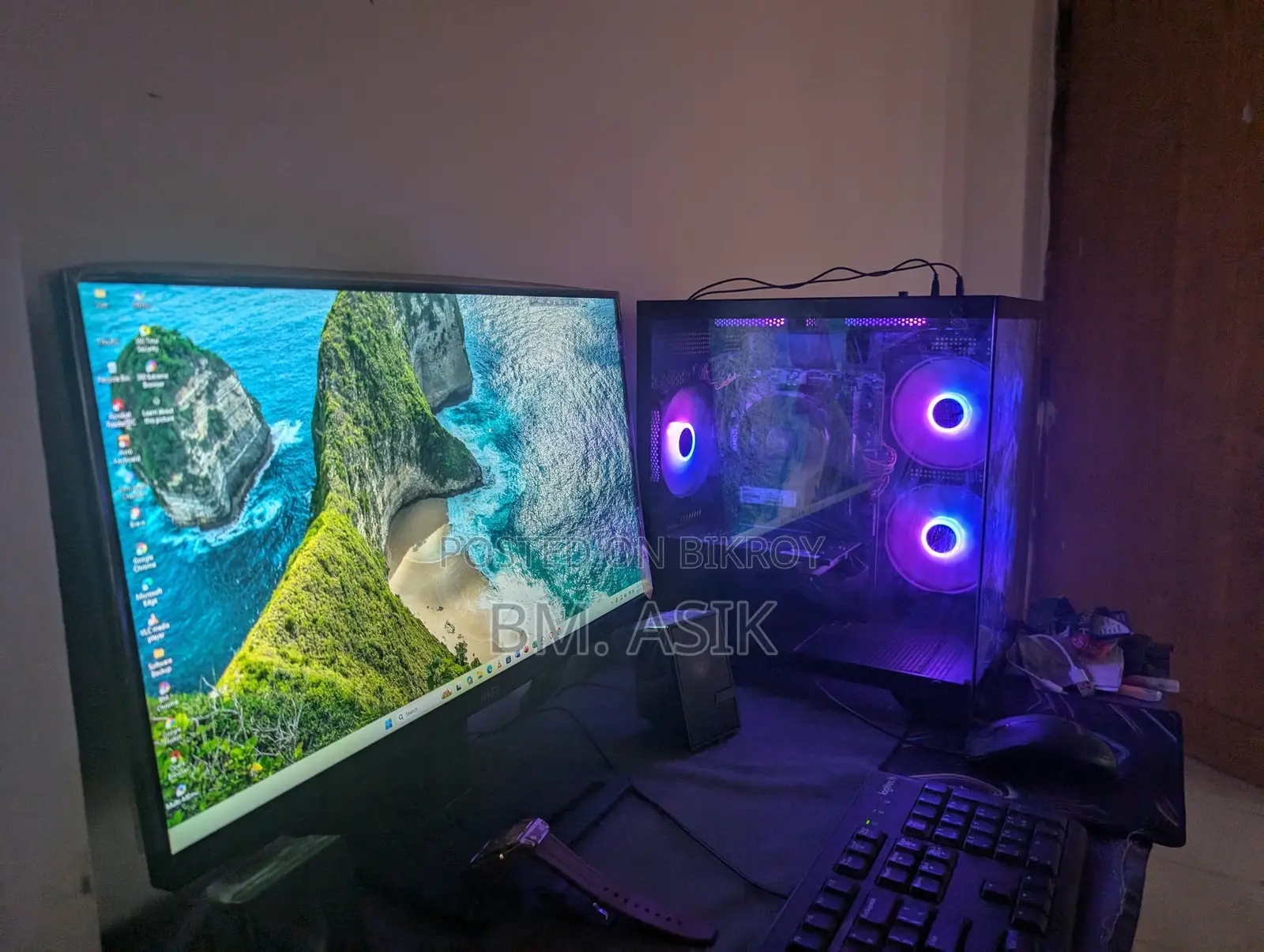 New Desktop Computer 16GB AMD Ryzen 5 SSD 256GB
